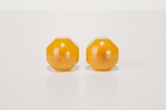 Crosley G1465 Catalin Radio Knobs in Butterscotch - Original